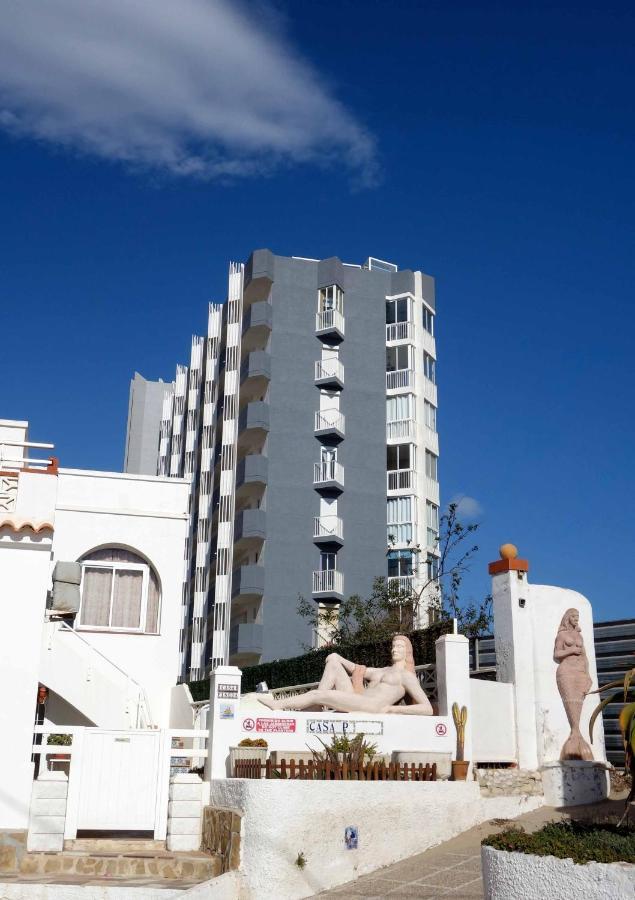 Atico Calpe Primera Linea De Playa Exterior foto
